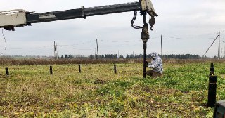 Установка винтовых свай Полысаево цена от 3150 руб.