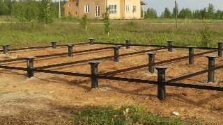Установка и монтаж - винтовые сваи в Полысаево для свайного фундамента дома. Цена от 2100 руб - видео закручивание